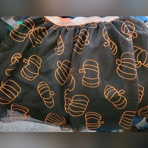 Girls Pumpkin Skirt